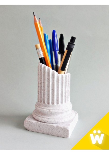 Antik Yunan Sütun Görünümlü Kalemlik