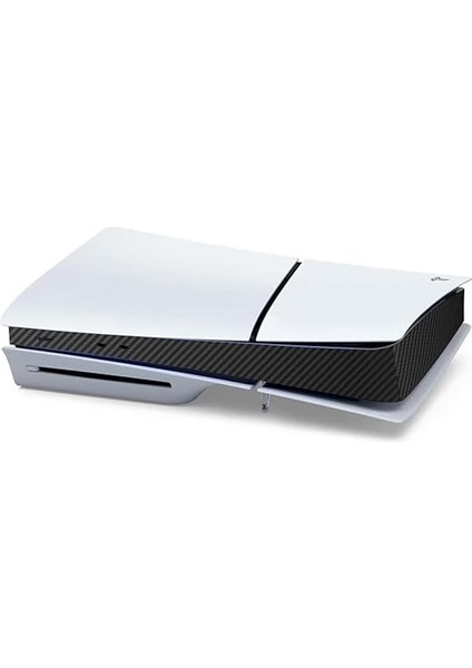Sony Ps5 Için Konsol Orta Kaplama Ince Konsol Karbon Fiber Kaplama Kapak Orta Şerit Sticker Sony Ps5 Ince Oyun Konsolu Aksesuarları Için Ana Bilgisayar Merkezi Çıkartmaları (Karartılmış - indirimleri