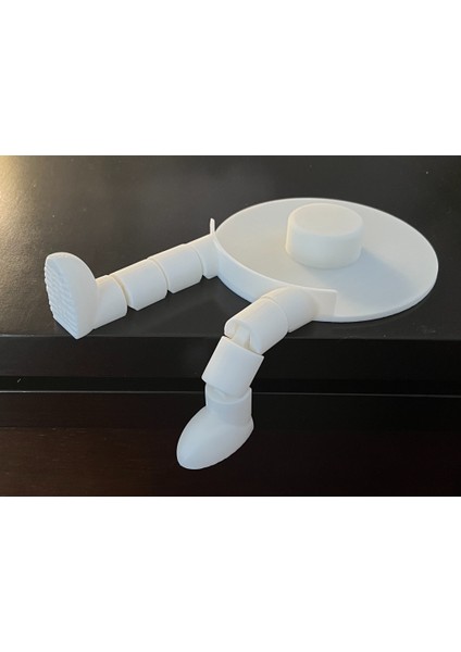 Taşınabilir Klipsli Tuvalet Kağıdı Tutucu | Masa, Dolap ve Tezgah Kenarına Takılabilir Pratik Askı Aparatı - Beyaz fırsatları