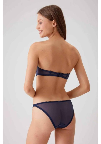Balenli Straplez Destekli Sütyen Takımı Kadın 4563 modelleri