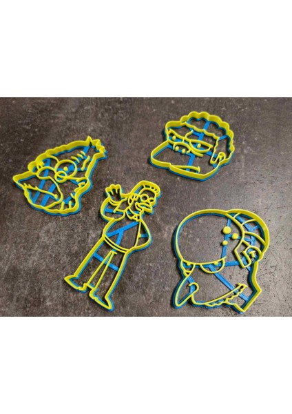 Simpsons Kurabiye Kalıbı