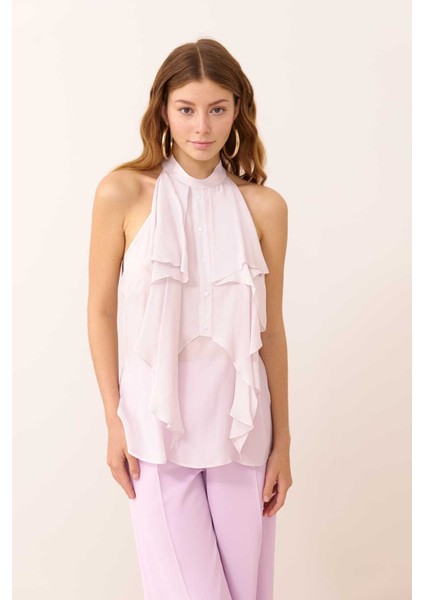 Omuzları Açık Bluz K.Beyaz Y2313032_332