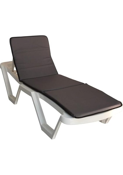Şezlong Minderi Kamp Yatağı Antrasit 170X52X3,5 cm fırsatları