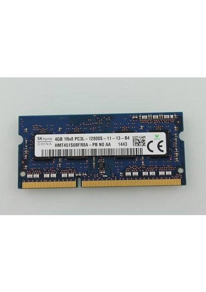 4gb PC3L-12800S Ddr3 Sodımm Bellek HMT451S6BFR8A-PB
