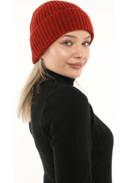 Yünlü Kışlık Unisex Fitilli Bere modelleri
