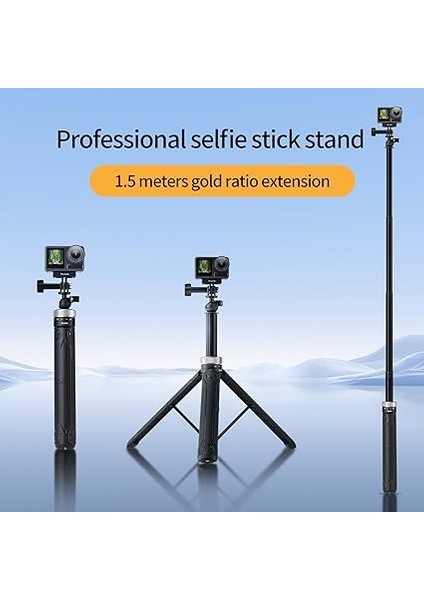 360 Özçekim Sopa Tripod Standı Gopro, W Topu Montaj Uzatma Direği Monopod Kolu Kavrama Git Pro Max Hero 12 11 10 9 8 INSTA360 X3 Go 3 Ace Pro Djı Eylem 3 4 Cep 2 3 Kamera Aksesuarları fiyatları