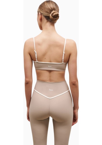 Base Contrast Trim Cami Bra Destekleyici Spor Sütyeni