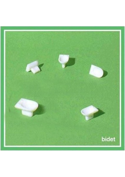 557096 1/50 Ölçek, Bide -Beyaz -5 Adet