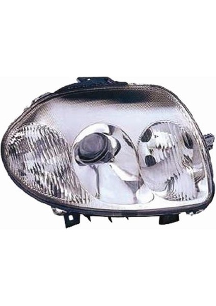 20206193-20052B FAR SAĞ RENAULT CLIO 2 1998 CLIO SYMBOL 1 1998 ELEKTRİKLİ H7 HB3 ÇİFT MERCEK 7701045175 7701050666