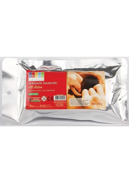 Südor Seramik Hamuru Kil Hahverengi 250 gr