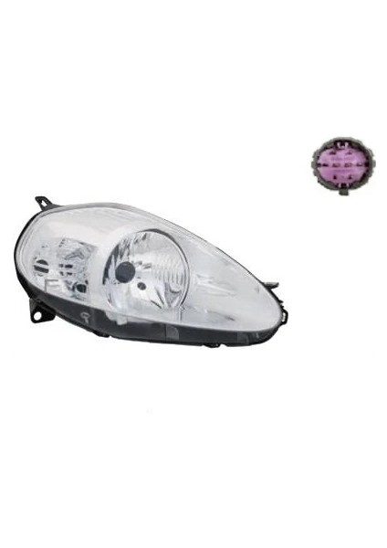 2020A849-B5-2B F.GRANDE PUNTO ÖN FAR EL.MOT.KROM MOR SOKET UYUMLU RH.2008-2009 51840989 indirimleri