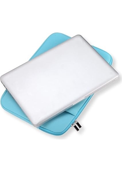 B2015 Laptop Kol Yumuşak Fermuar Kılıfı 17 `` Çantası MacBook Air Pro Ultrabook Için Değiştirme Pembe indirimleri