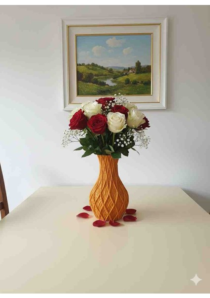 Dekoratif Desenli Vazo