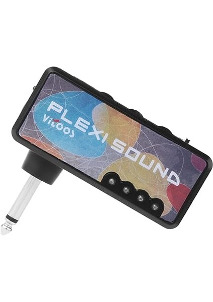 Elektro Gitar Fişi Mini Kulaklık Amfi Amplifikatör Pleksi Ses Kompakt Taşınabilir indirimleri