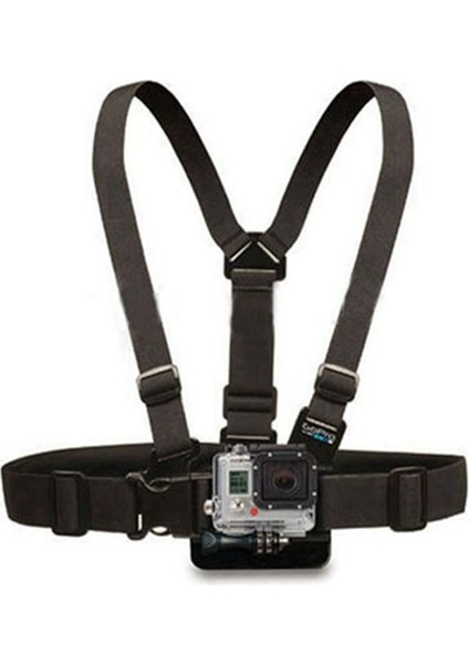 Gopro Mount Ayarlanabilir Elastik Göğüs Kemeri Gopro Hero 4 Için Kemer Mount Kayış 3 Go Pro SJ4000 SJ5000 Plus SJ7000 Xiaomi Yi SJ5000 x Eken H9