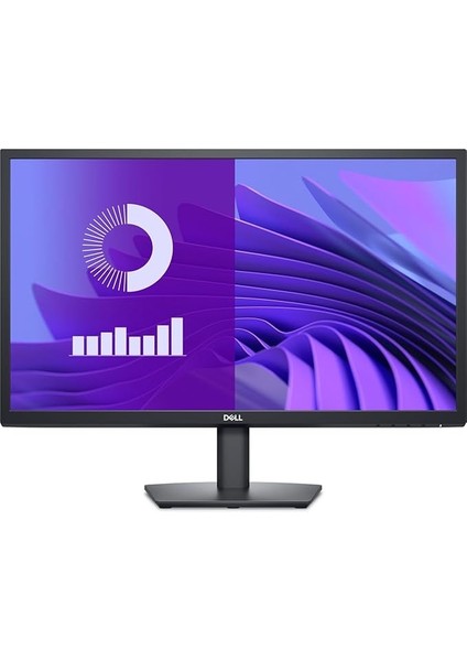 E2425H 24" Full Hd (1920X1080) Monitör, 75Hz, Va, 5ms, Vesa (100X100MM), Displayport, Vga, 3 Yıl Garanti, Siyah