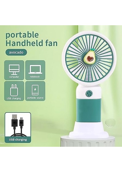 Mini USB Fan, Taşınabilir, Farklı Renk Seçeneği (Yeşil) fiyatları