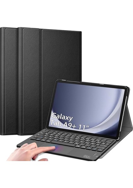 Bluetooth 5.0 Klavye, 108 Tuşlu, Pc/mac/ipad/iphone ile Uyumlu, 40 Saat Pil, Siyah Samsung Tab A9 Plus ve 11 Inçe Kadar Tabletlerle Uyumlu