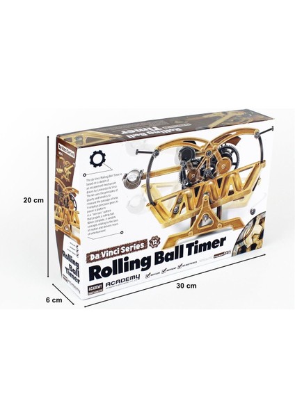 18174 Da Vinci Toplu Saat Tasarımı, Plastik Model Kiti fırsatları