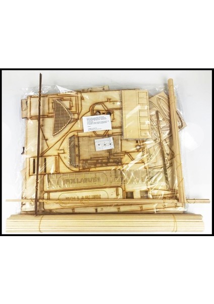 Türk Model 1/25 6010200 M/s Follabuen Iskandinav Balıkçı Teknesi, R/c Dönüşebilir, 75 Cm. Ahşap Model Kiti fiyatları