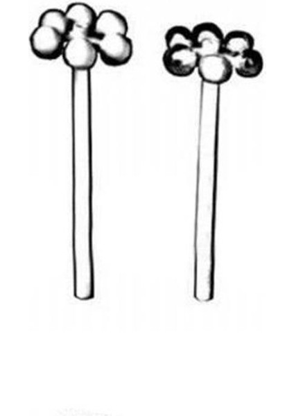 640631 1/100 Ölçek, 6 Fanuslu Lamba -Beyaz -50 Mm-5 Adet