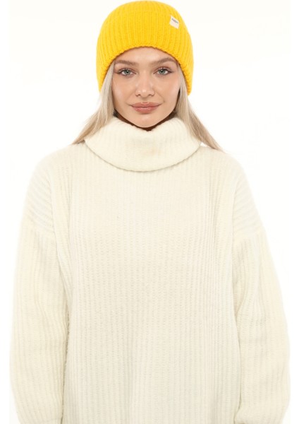 Yünlü Kışlık Unisex Fitilli Bere fiyatları
