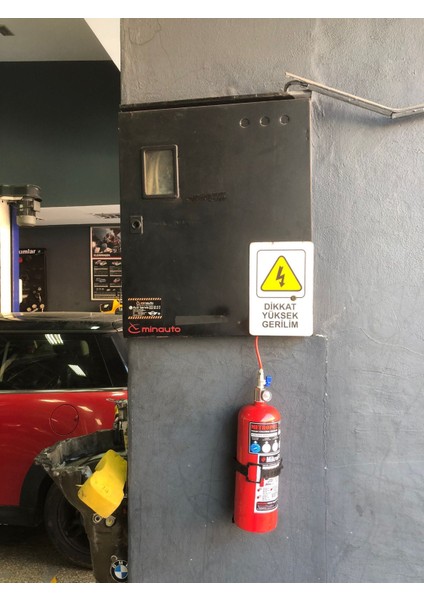 Metropol 2 kg Hfc Gazlı 1 Set Eletirik Pano Söndürme Sistemi 4 Yıl Garanti indirimleri