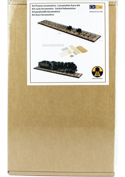 55103 1/32 Ölçek, Lokomotif ve Wagonlar Için Demiryolu Zemini Ahşap Model Kiti modelleri