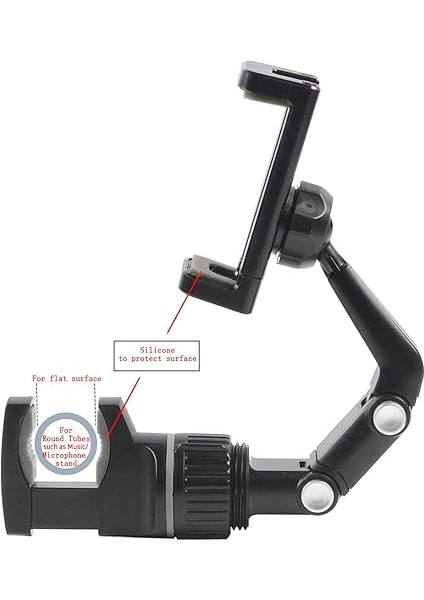Gitar Kafası Için Telefon Tutacağı Mikrofon Standı Müzik Standı 360 Derece Dönebilen 10 Gitar Seçtikleri ile Akıllı Telefon Klipsi Silme Bezi fiyatları