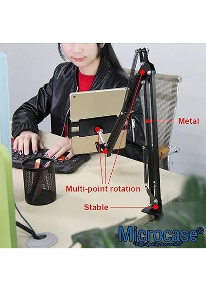 Masaüstü Ayarlanabilir 6-11 Inch Telefon Tablet Tutucu Stand - Model AL2459 fırsatları