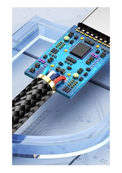 Uslion 100W 5A Usb-C Usb-C Manyetik Mıknatıslı Hızlı Şarj ve Data Kablosu 1 Metre fırsatları