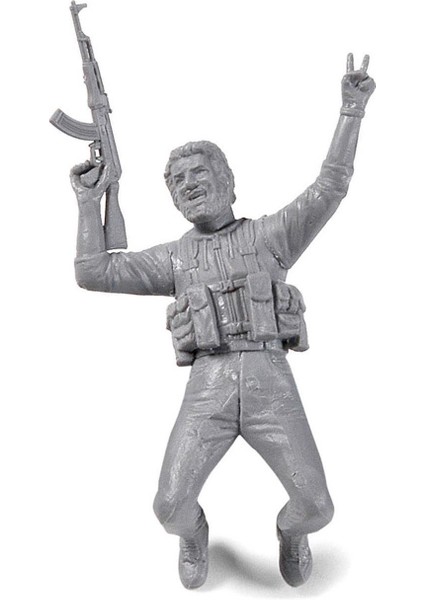 Ak 35017 1/35 Ölçek, 4 Adet Teknik Mürettebat, Plastik Figür Kiti modelleri