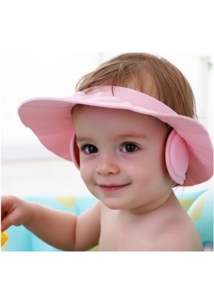 Bebek Banyo Kulak Koruma Şapkası