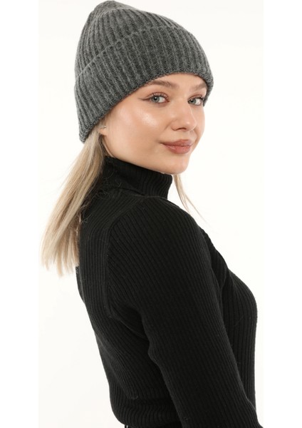 Yünlü Kışlık Unisex Fitilli Bere modelleri