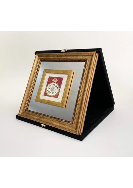 Nazar Ayeti Kadife Kutulu Çerçeveli Tablo