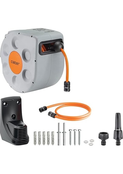 8696 Rotoroll Evolutıon Kasetli Hortum Makarası- Otomatik Sarma, 20 Metre Set fiyatları