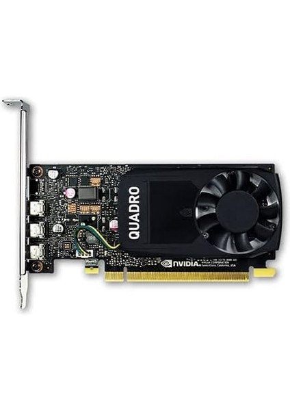 Quadro P400 2gb Gddr5 Single-Slot Grafik Kartı - 256 Cuda Çekirdek, 64 Bit, 32 Gb/s, 3 Mini Displayport 1.4 Bağlantı Noktası, 30 W, Pcı Express 3.0 X16 3 Adaptörlü, High & Low Profile Bracket modelleri