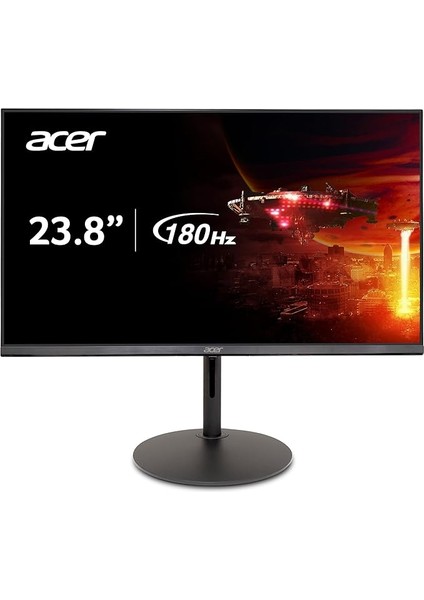 Nitro XF240YM3 Oyun Monitörü, 60 cm (23,8 Inç) (60 cm Ekran) Full Hd, Ips, 180 Hz, 4 Ms (Gtg), Dp 1.4, 2 x HDMI 2.0, Yüksekliği Ayarlanabilir, Freesync Premium
