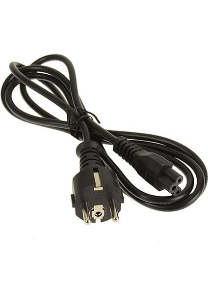 Adet Power Cable Güç Kablosu Güç Kablosu 1,8 M 3 Pin Kutuplu Dell Hp Lenovo Asus Acer Laptop Şarj Cihazı Tv Yazıcı Projektör Ekran Koruma Kontağı ile Şarj Kablosu Yonca Yaprağı Fiş indirimleri
