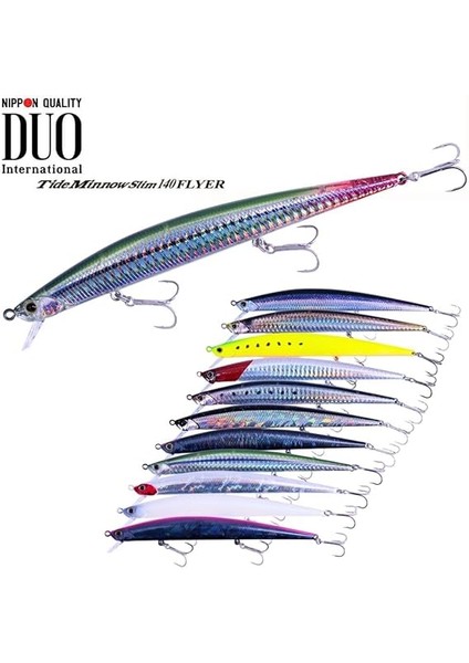 Tide Minnow Slim Flyer 140 CPA3512 Inakko Lime Chart fiyatları