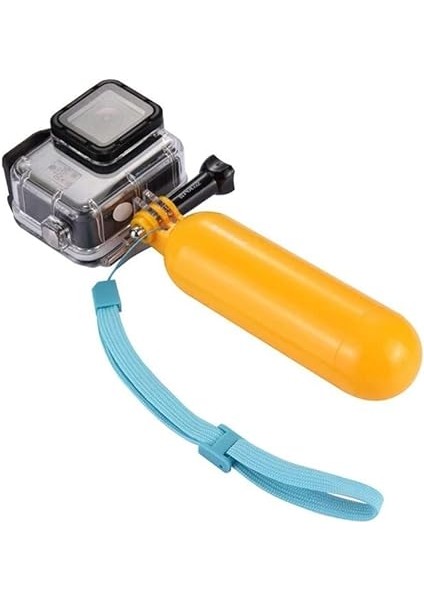 Mobile Puluz Hero Gopro Uyumlu Bobber Şamandıra Su Altı Monopod Sarı fırsatları