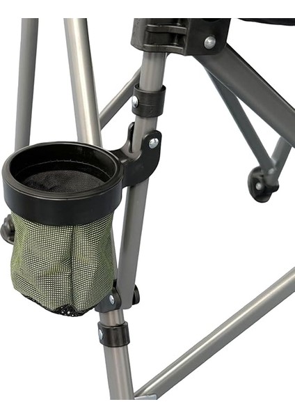 Everything For Camping Katlanır Kamp Sandalyesi Lüx - Yeşil indirimleri