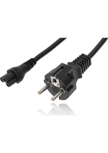 1 Adet Power Cable Güç Kablosu Güç Kablosu 1m 3 Pin Kutuplu Hp Lenovo Asus Acer Laptop Şarj Cihazı Tv Yazıcı Projektör Ekran Koruyucu Kontak Şarj Kablosu Yonca Yaprağı Fiş