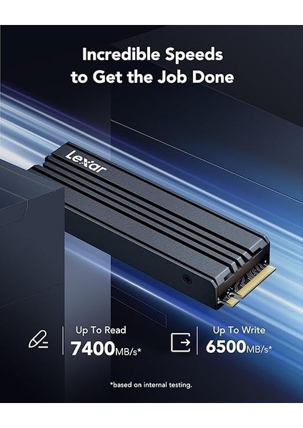 NM790 4tb Dahili SSD Soğutuculu, M.2 2280 Pcıe GEN4X4 Nvme Ssd, 7400 Mb/s'ye Kadar Okuma, 6500 Mb/s Yazma, Ps5, Oyuncular Için Solid State Drive (LNM790X004T-RN9NG) fiyatları