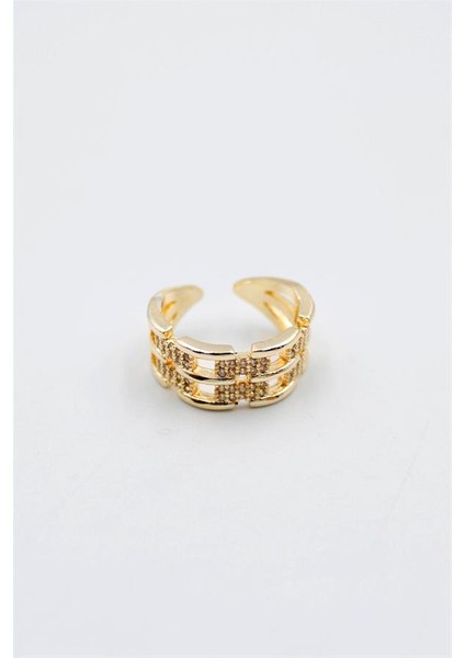 Taşlı Yüzük - Altın