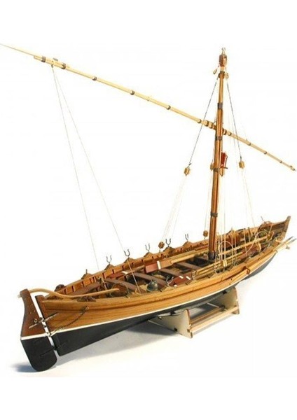 Model 006 1/16 Ölçek, Balina Av Kayığı, Ahşap Tekne Kiti