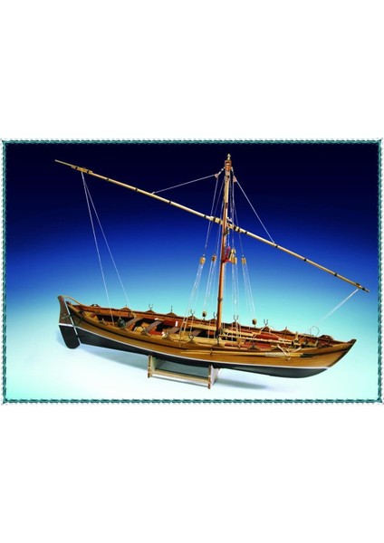 Model 006 1/16 Ölçek, Balina Av Kayığı, Ahşap Tekne Kiti modelleri