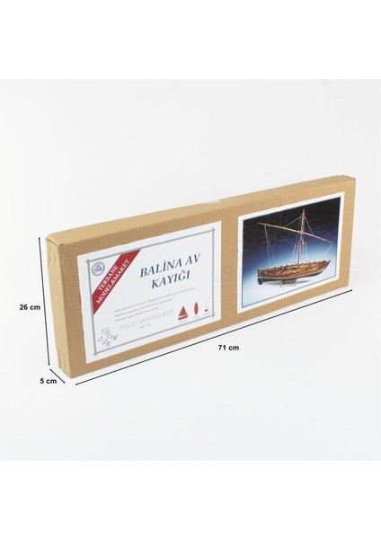 Model 006 1/16 Ölçek, Balina Av Kayığı, Ahşap Tekne Kiti indirimleri