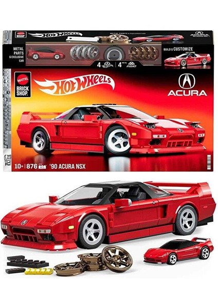 Elite Serisi '90 Acura Nsx Araba 876 Parça Yapım Seti JFT17 fiyatları