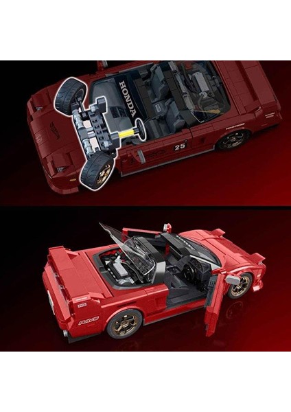 Elite Serisi '90 Acura Nsx Araba 876 Parça Yapım Seti JFT17 indirimleri